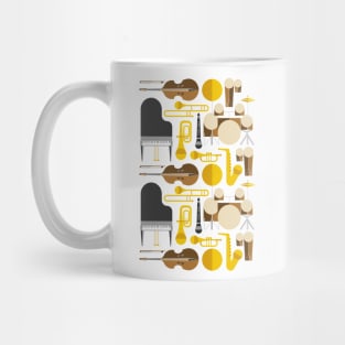 jazz instruments Mug